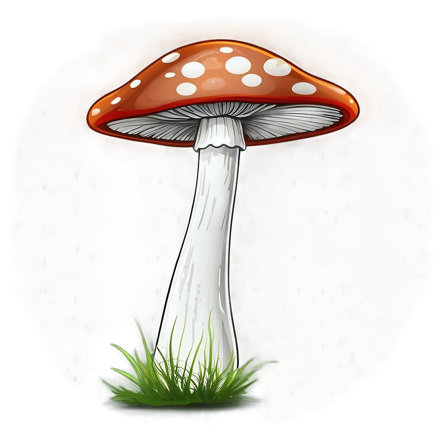 Mushroom Drawing Png 74 PNG