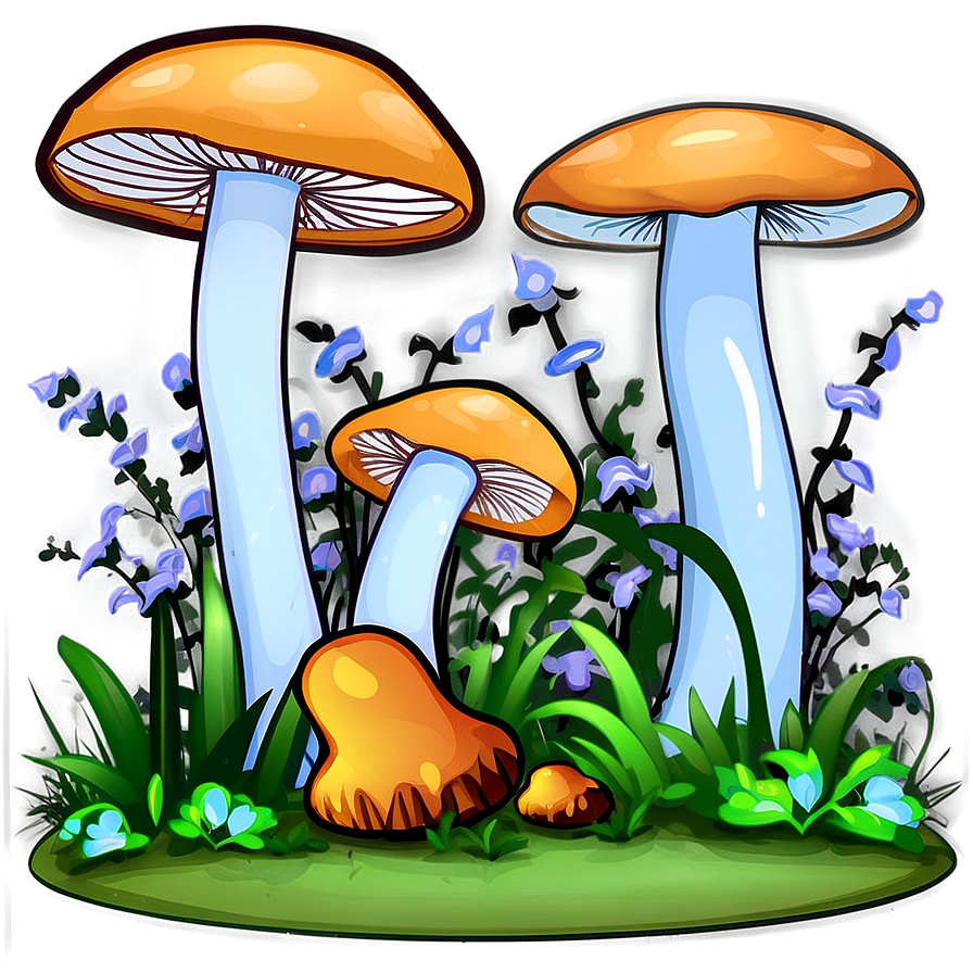 Mushroom Drawing Png Tud43 PNG