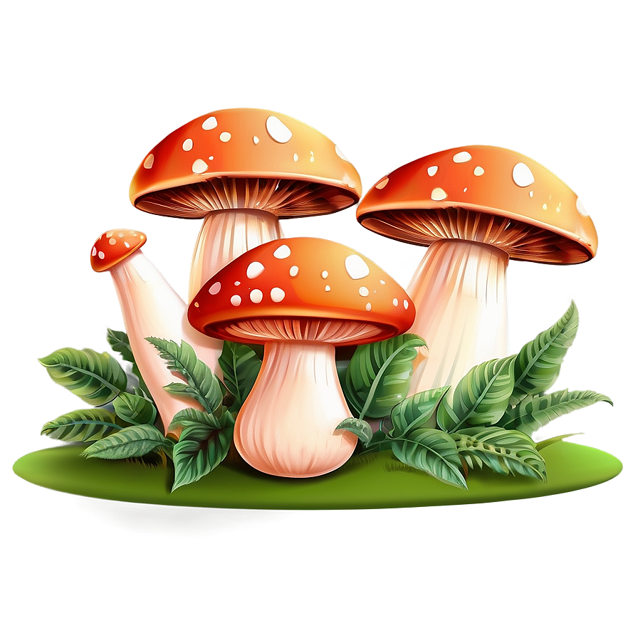 Mushroom Family Cartoon Png 98 PNG