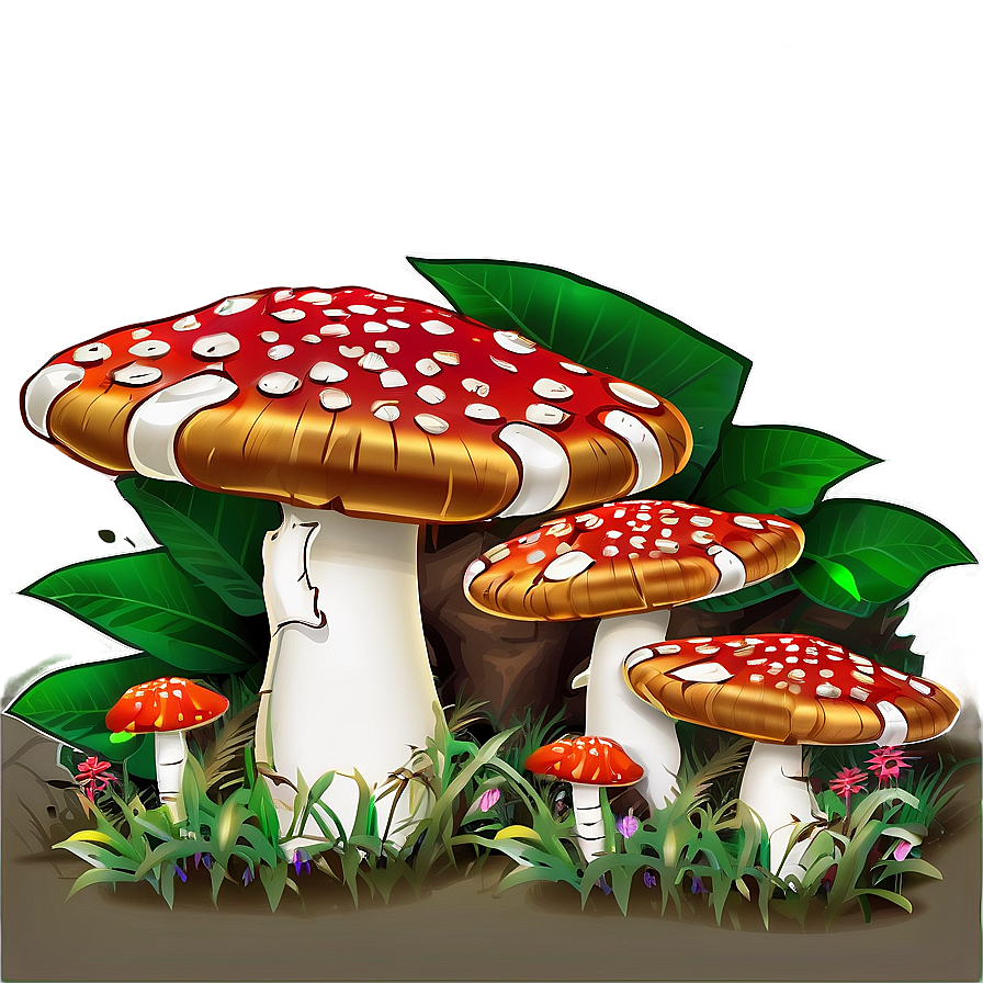 Mushroom Farm Png Mcu PNG