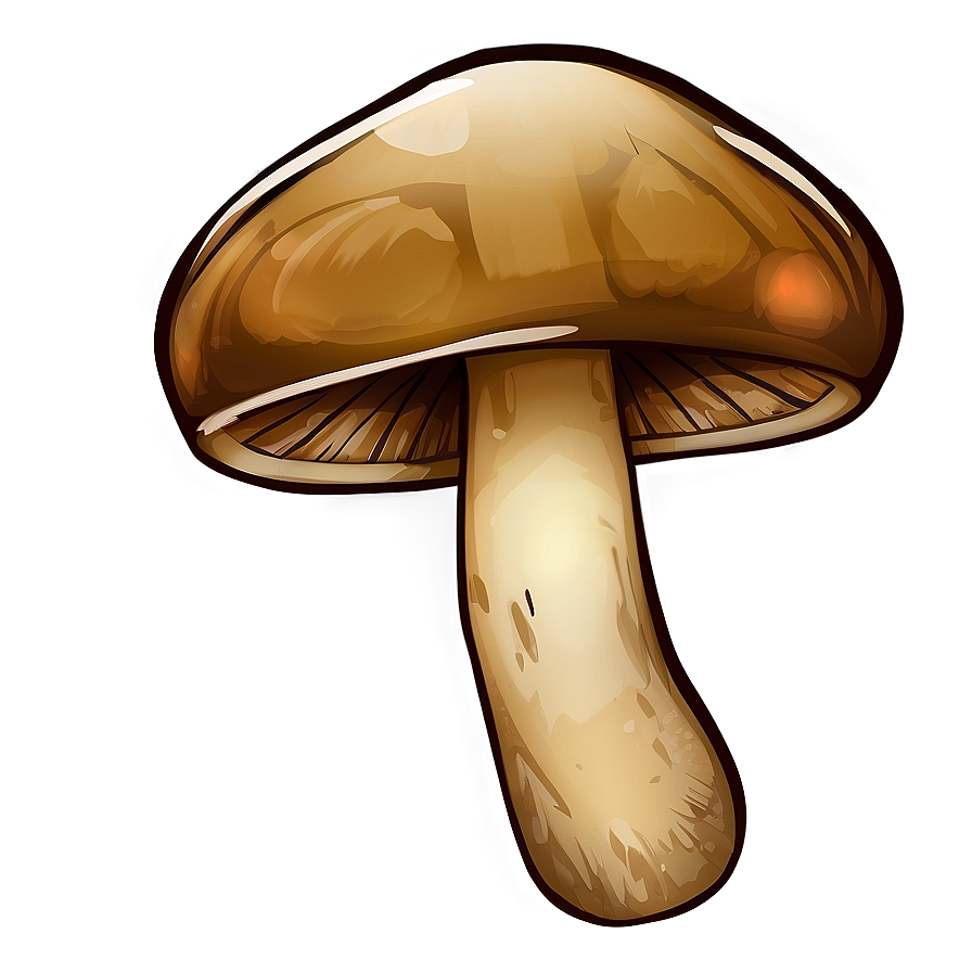 Mushroom Illustration Png Qfl PNG