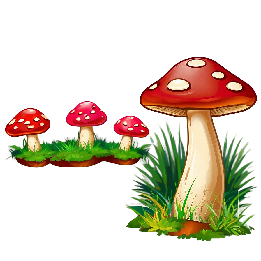 Mushroom Landscape Png 66 PNG