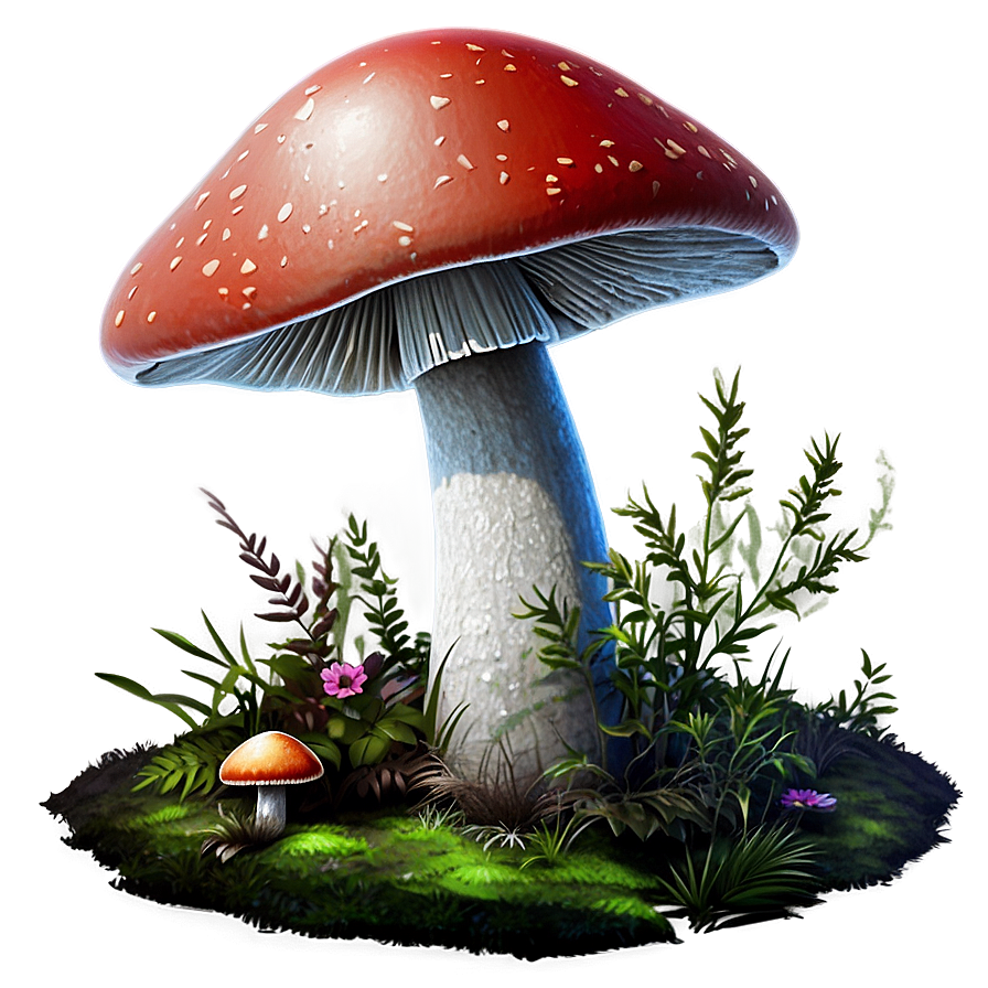 Mushroom Landscape Png 8 PNG