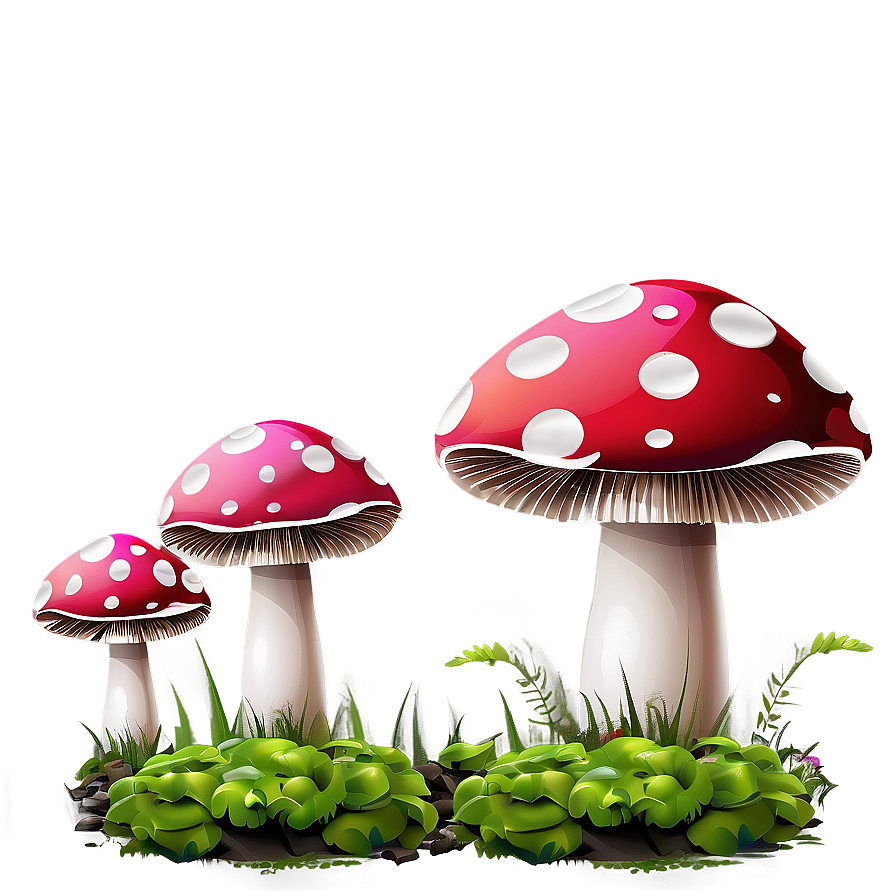 Mushroom Landscape Png Bta13 PNG