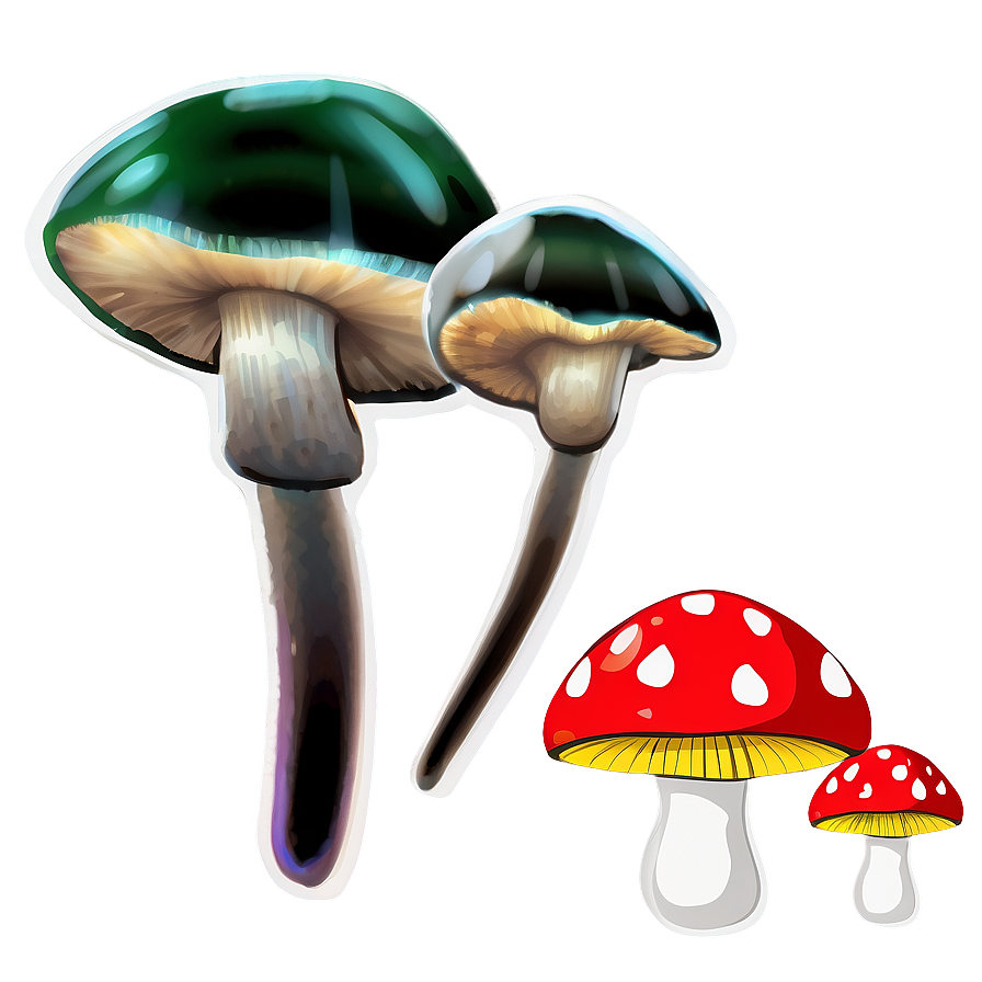 Mushroom Png Art 05032024 PNG
