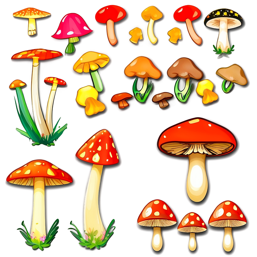 Mushroom Png Bundle 79 PNG