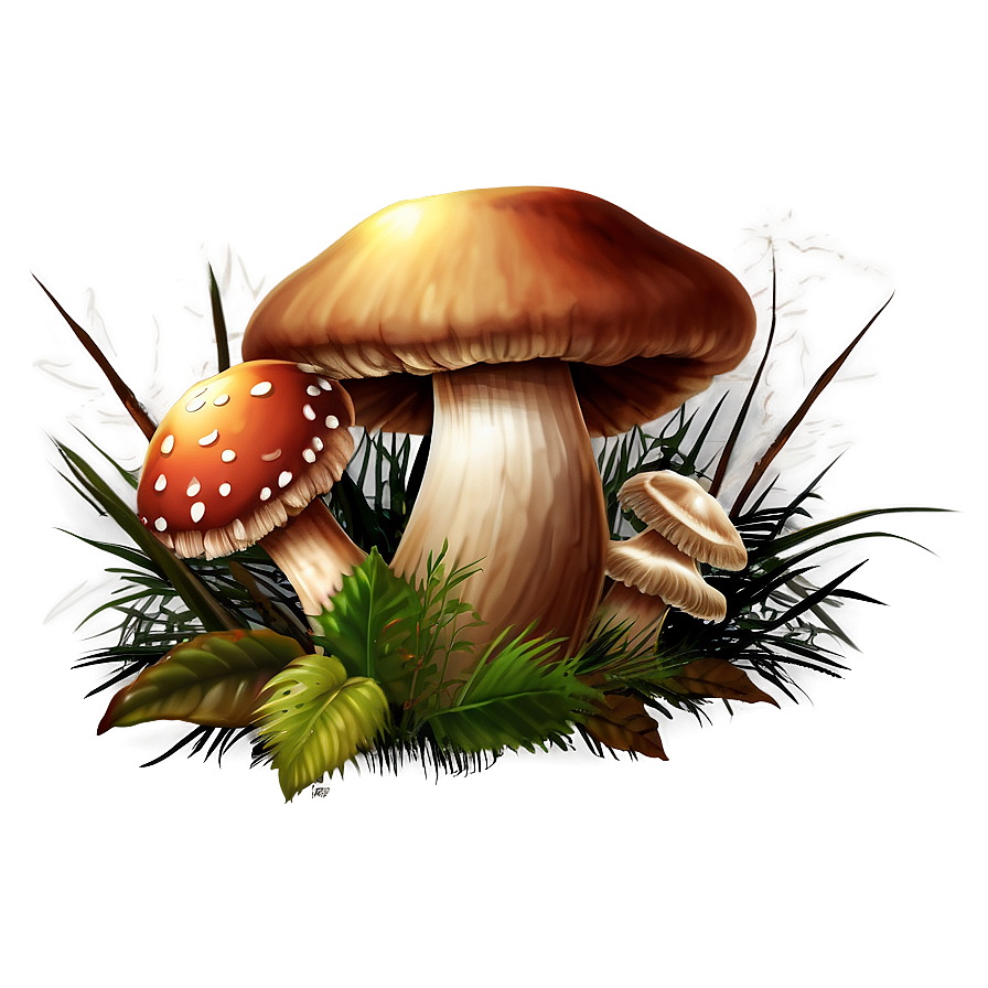 Mushroom Png Decoration 05032024 PNG