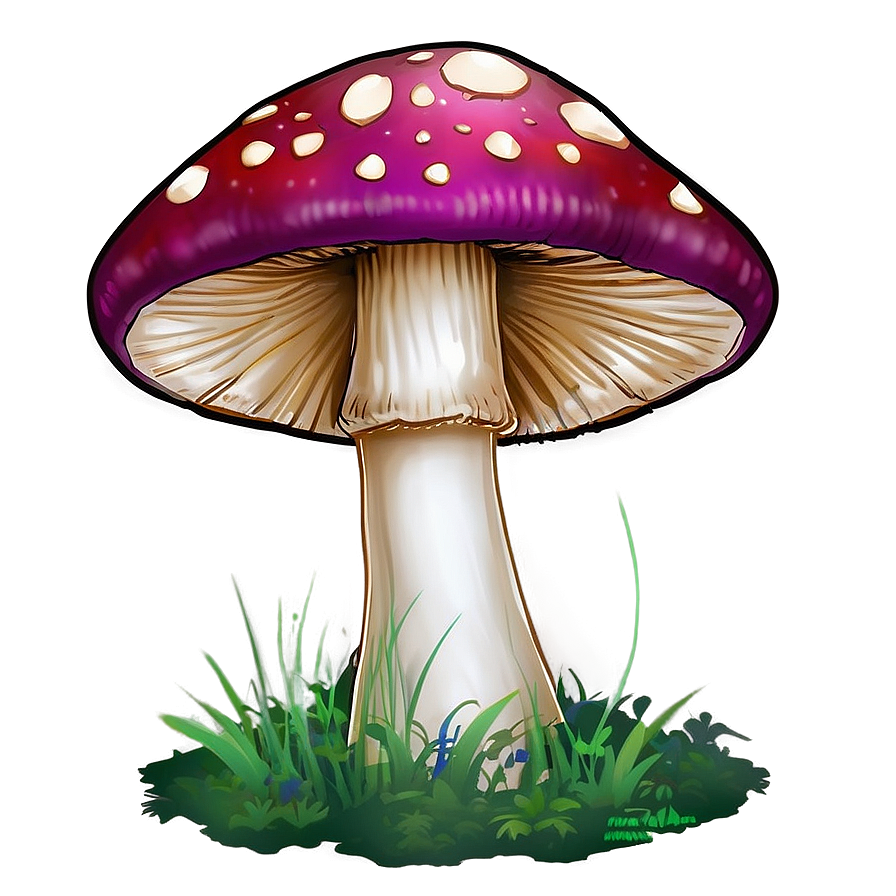 Mushroom Png Fantasy 05032024 PNG