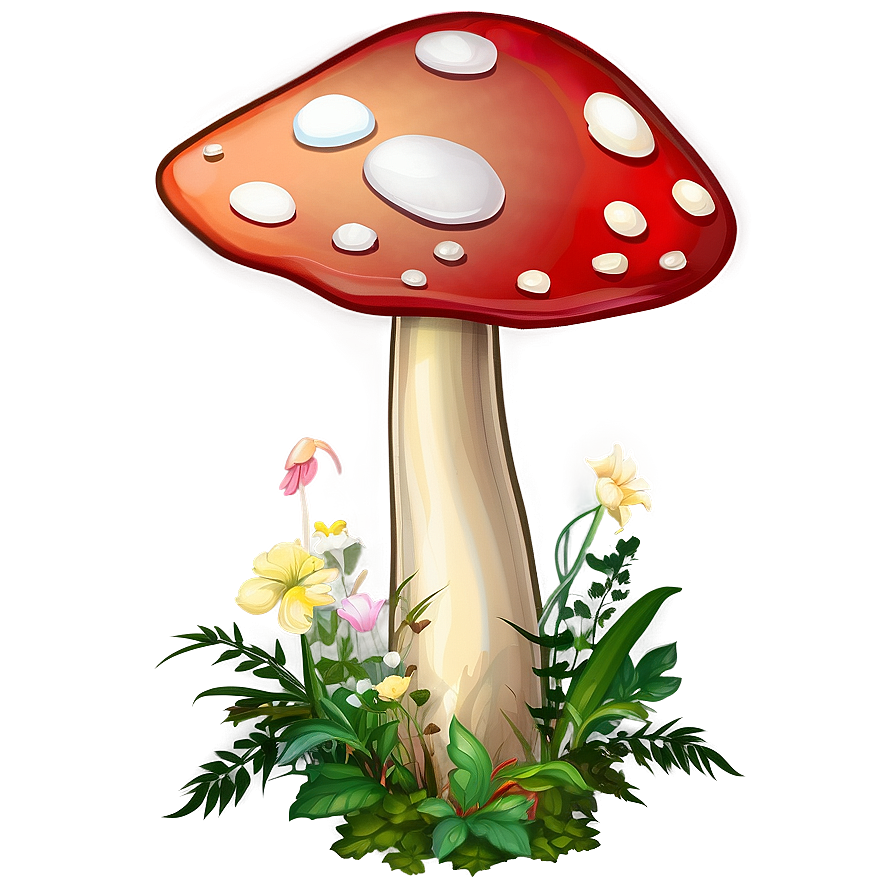 Mushroom Png Fantasy 05032024 PNG