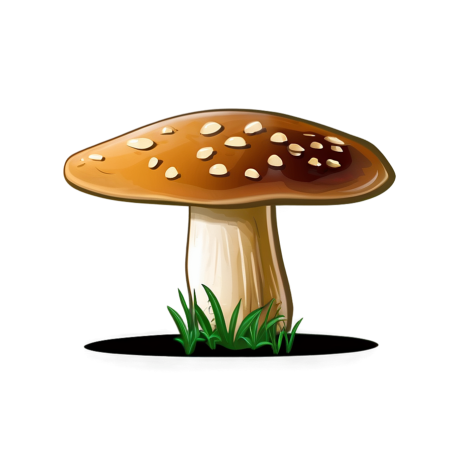 Mushroom Png Outline Qbg13 PNG