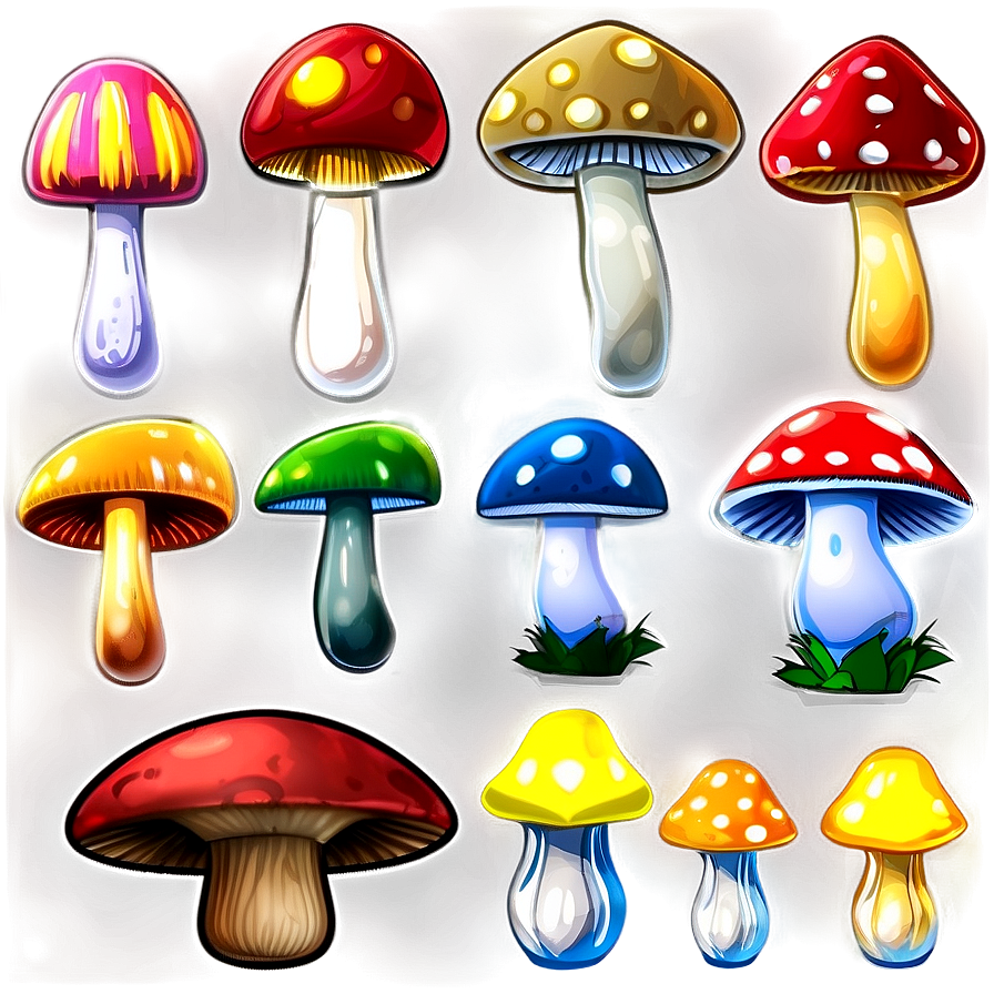 Mushroom Png Pack Xlm PNG