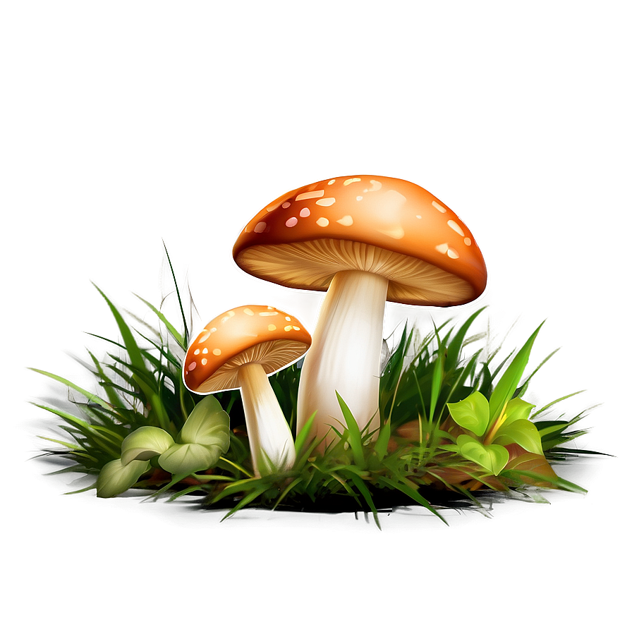 Mushroom Png Scene Guf42 PNG