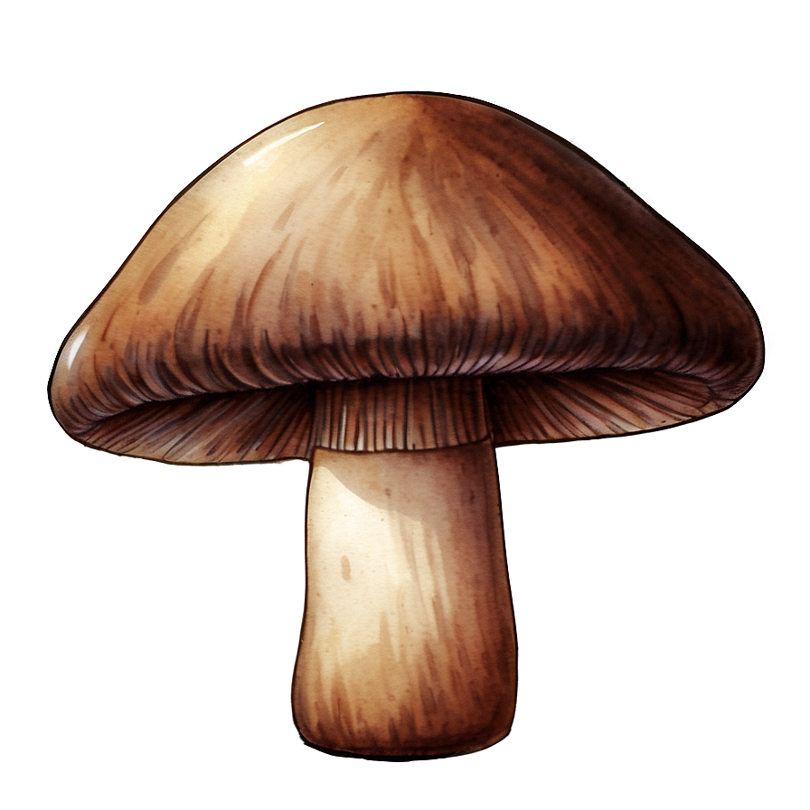 Mushroom Png Watercolor Poj PNG