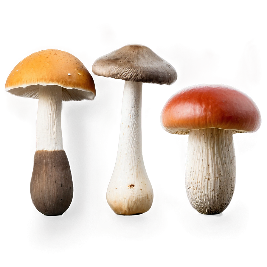 Mushroom Varieties Png Imn84 PNG