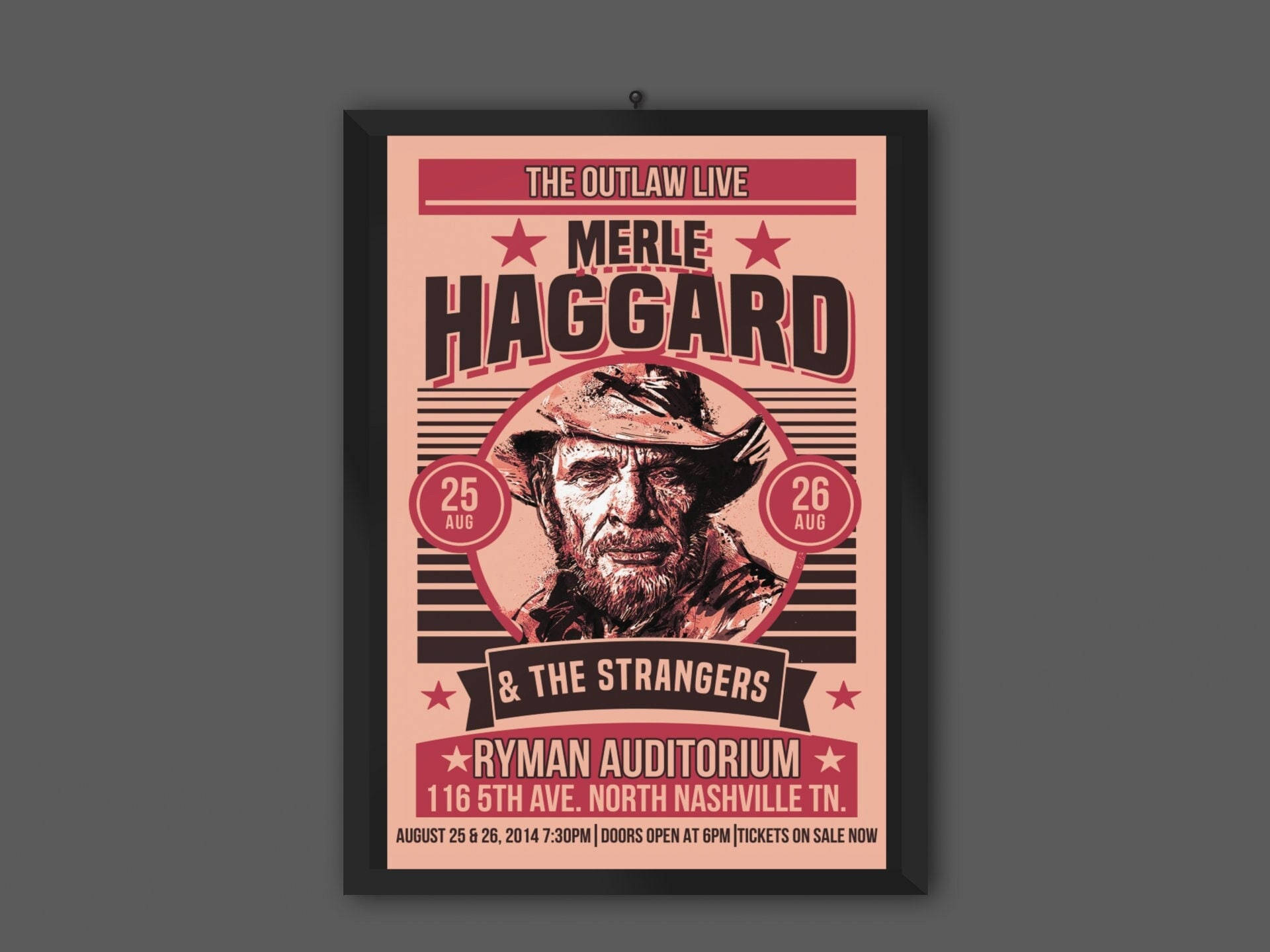 Music Artist Merle Haggard Wallpaper