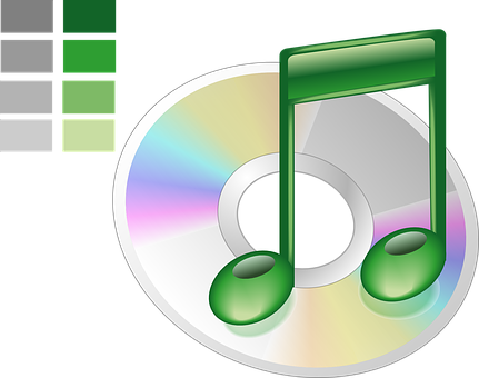 Music C D Icon PNG