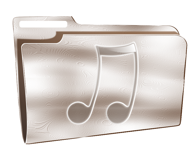 Music Folder Icon PNG