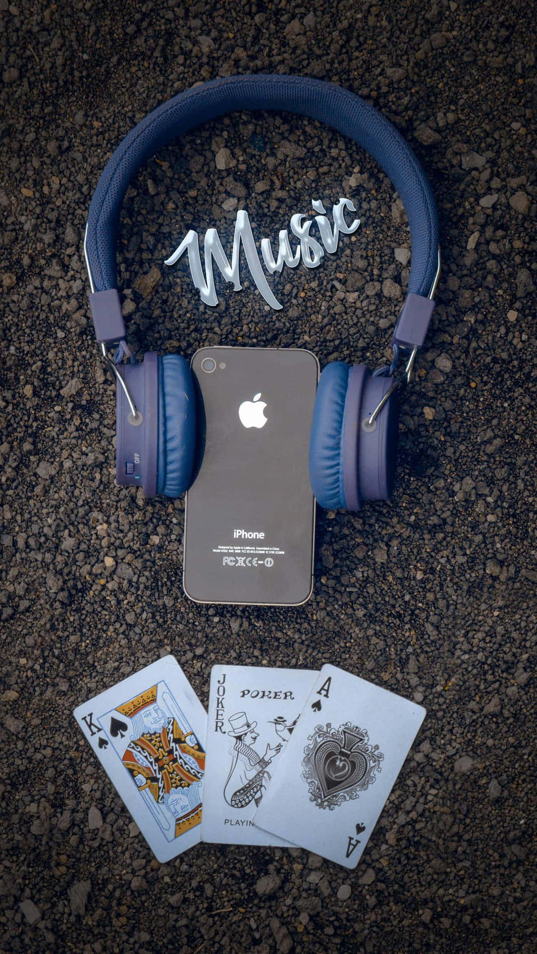 Music Headphonesi Phone Cards Wallpaper