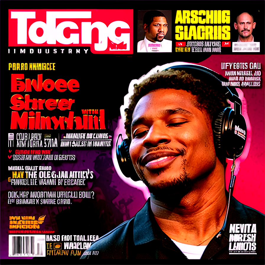 Music Industry Magazine Issue Png 93 PNG