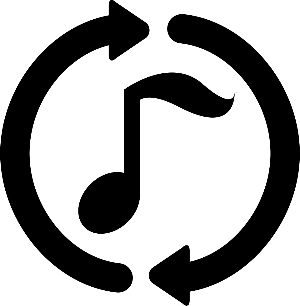 Music Loop Symbol PNG