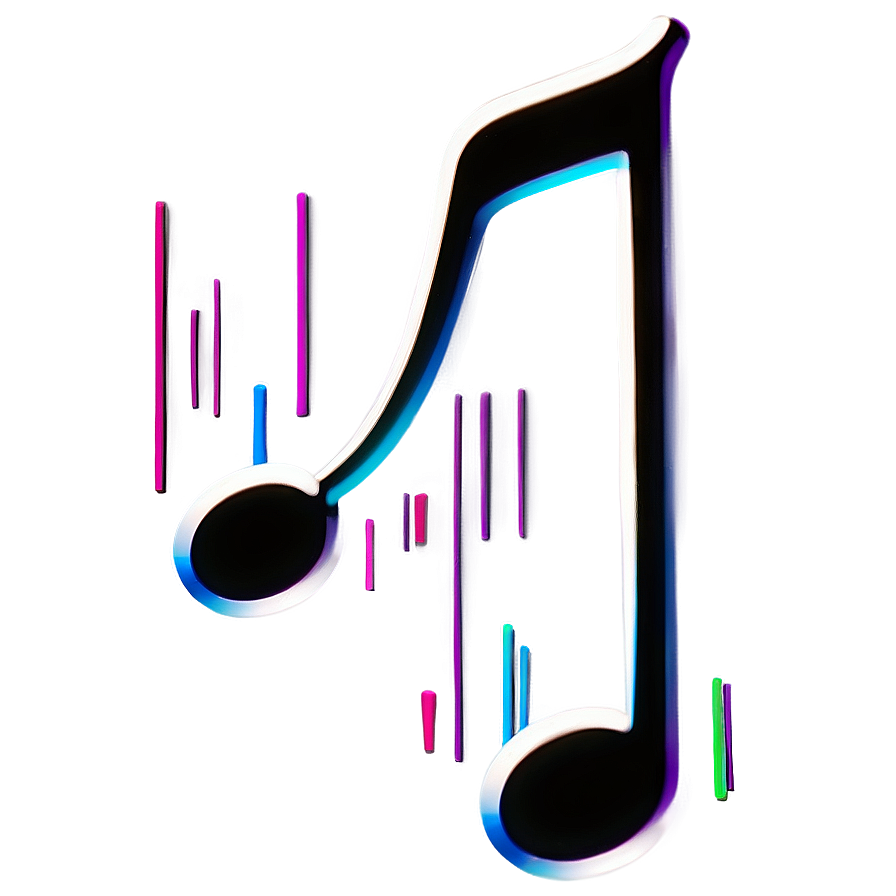 Music Note D PNG