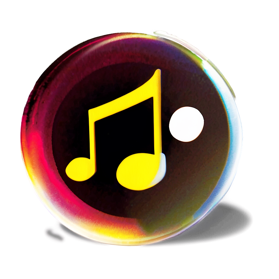 Music Note In A Bubble Png Agi68 PNG