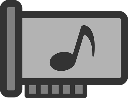 Music Note Video Icon PNG