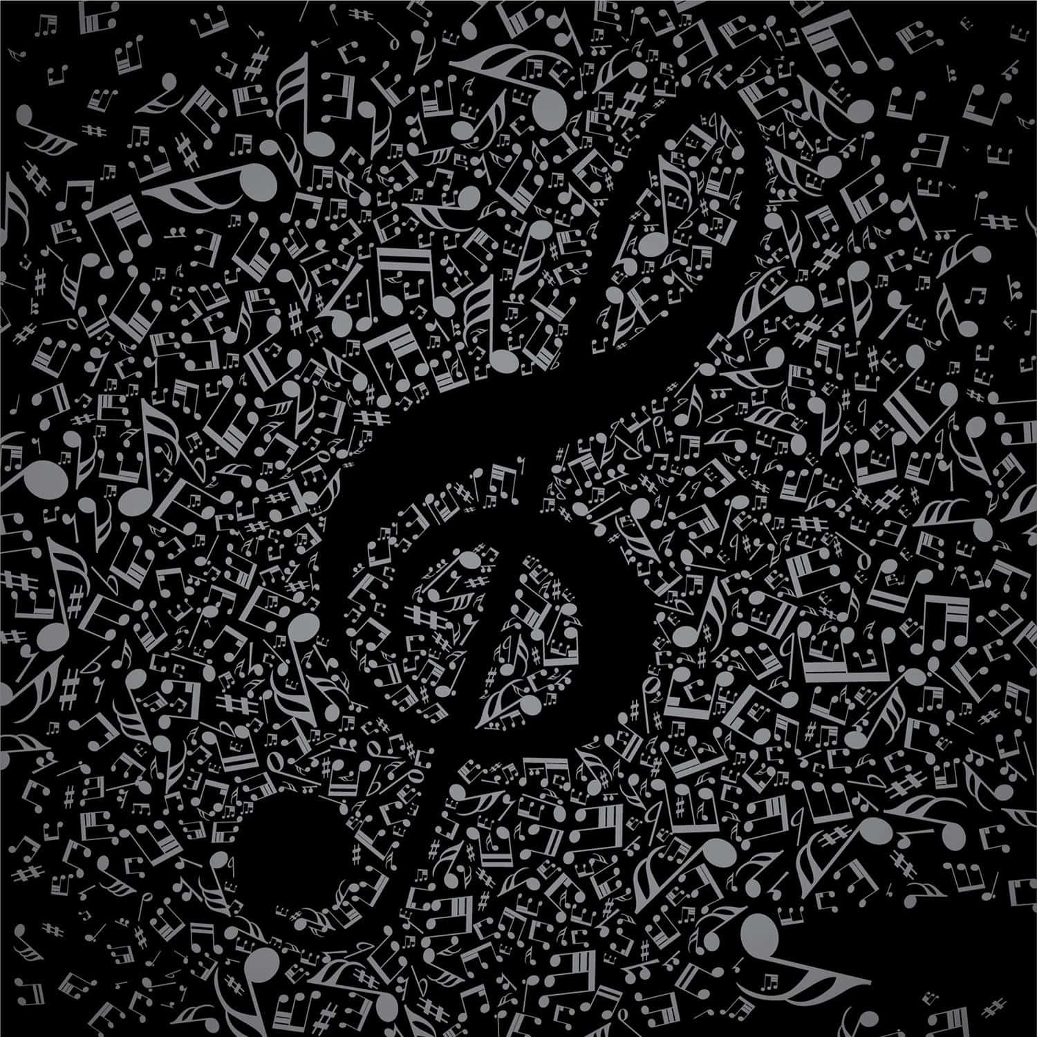 Tons Of Music Notes Wallpaper