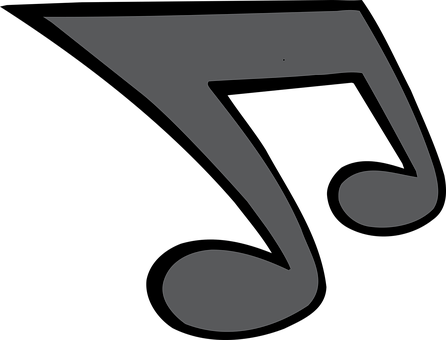 Music Notes Silhouette PNG