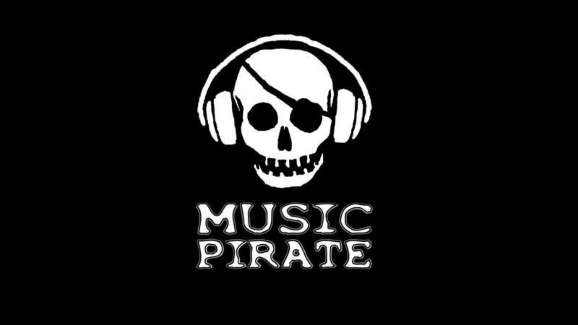 Music Pirate Hacker Logo Wallpaper
