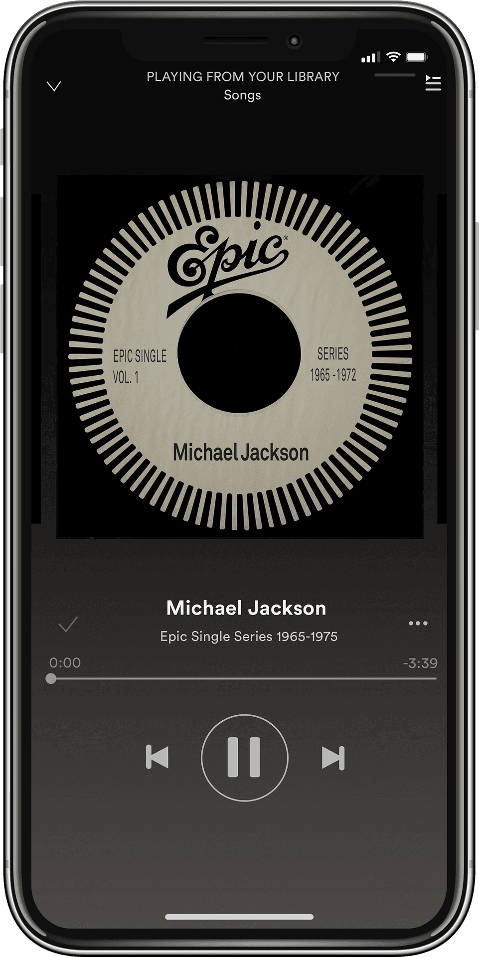 Music Player Interface Michael Jackson PNG