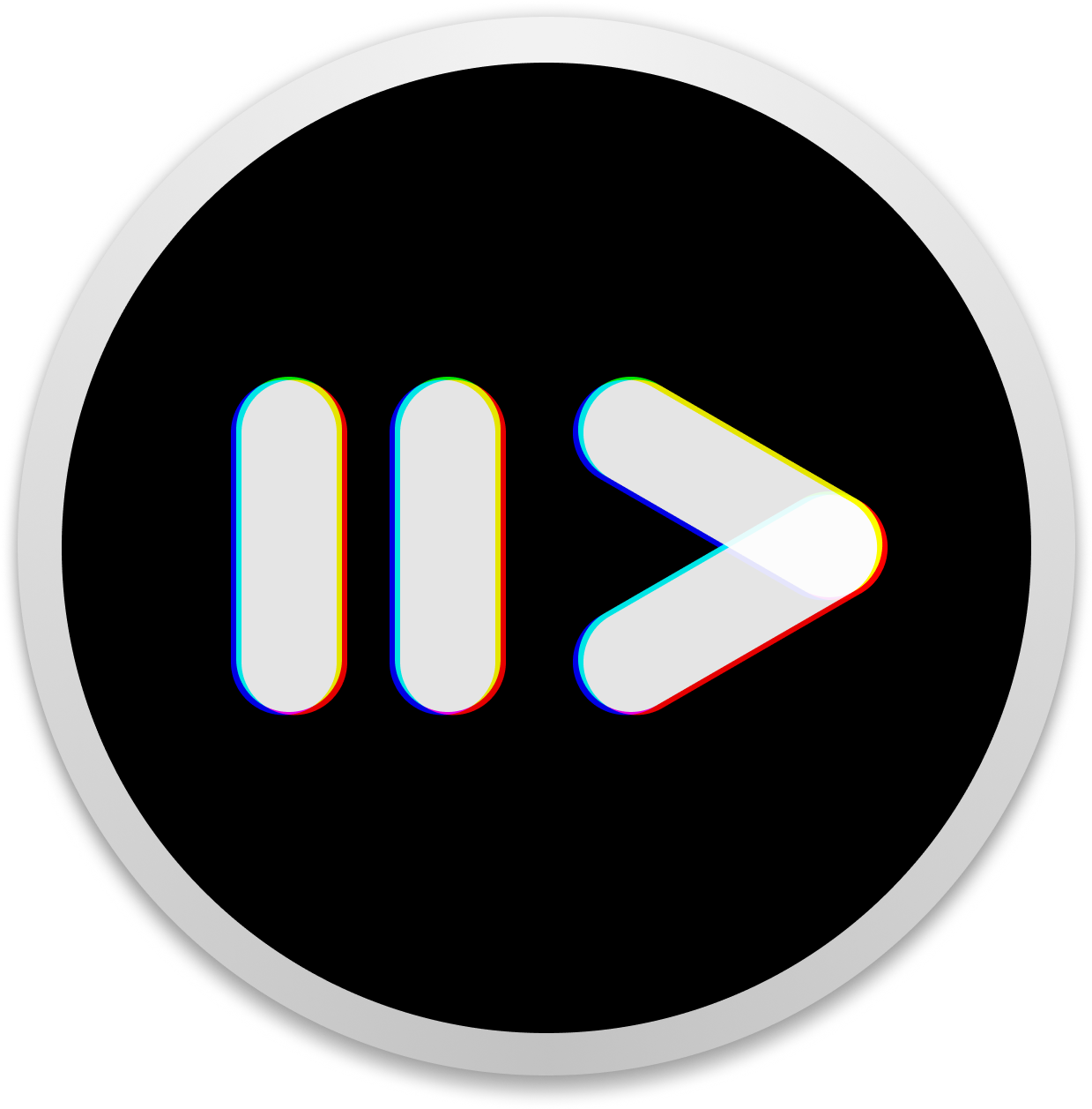 Music Player Pause Play Icon PNG