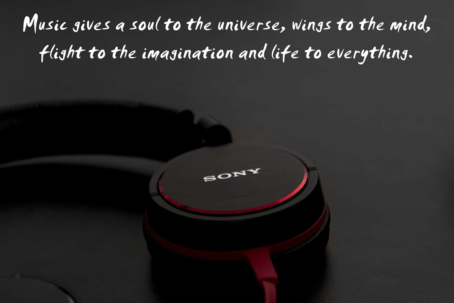 Music Soul Wings Flight Life Quote Wallpaper