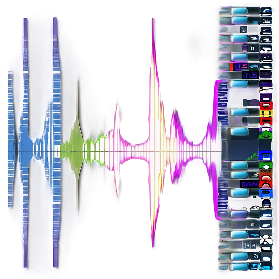 Music Waveform Png 06202024 PNG