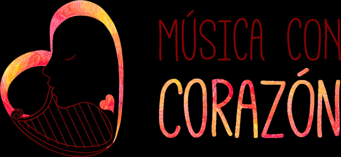 Musica Con Corazon Artistic Graphic PNG