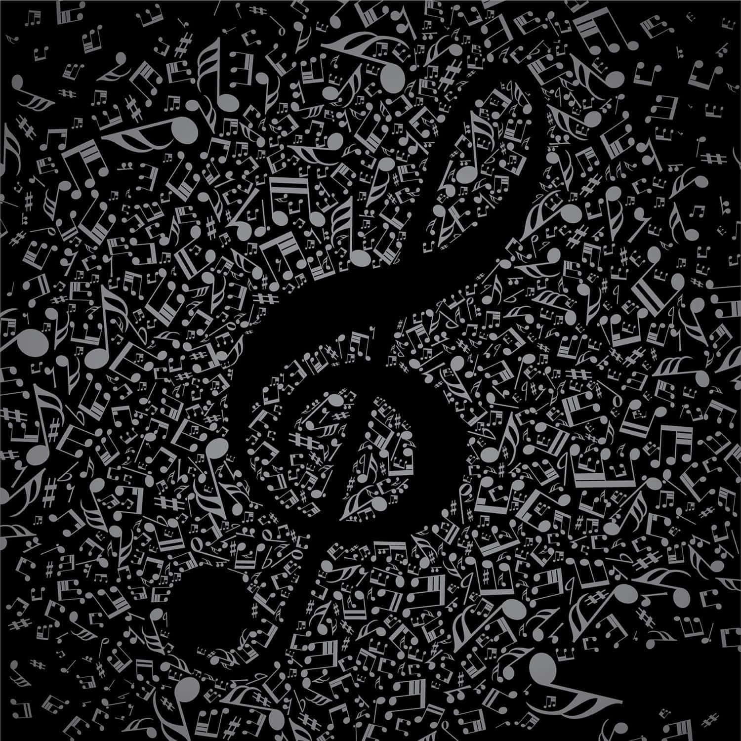 Musical Clef Composition Wallpaper