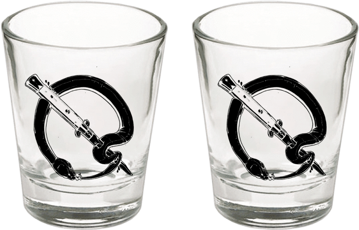 Musical Note Shot Glasses PNG