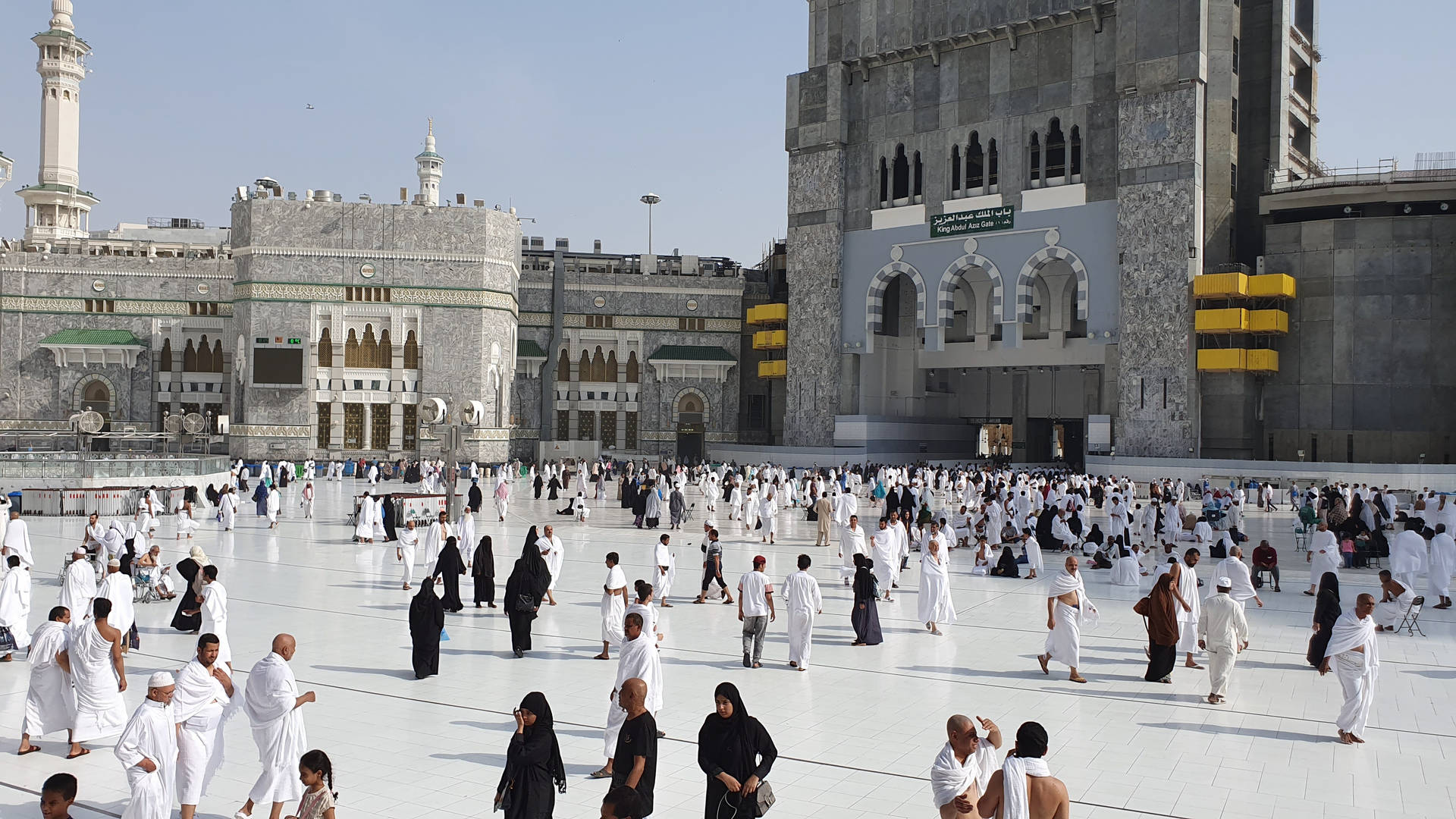 Muslims In Makkah Hd 4k Background