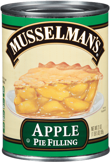 Musselmans Apple Pie Filling Can PNG