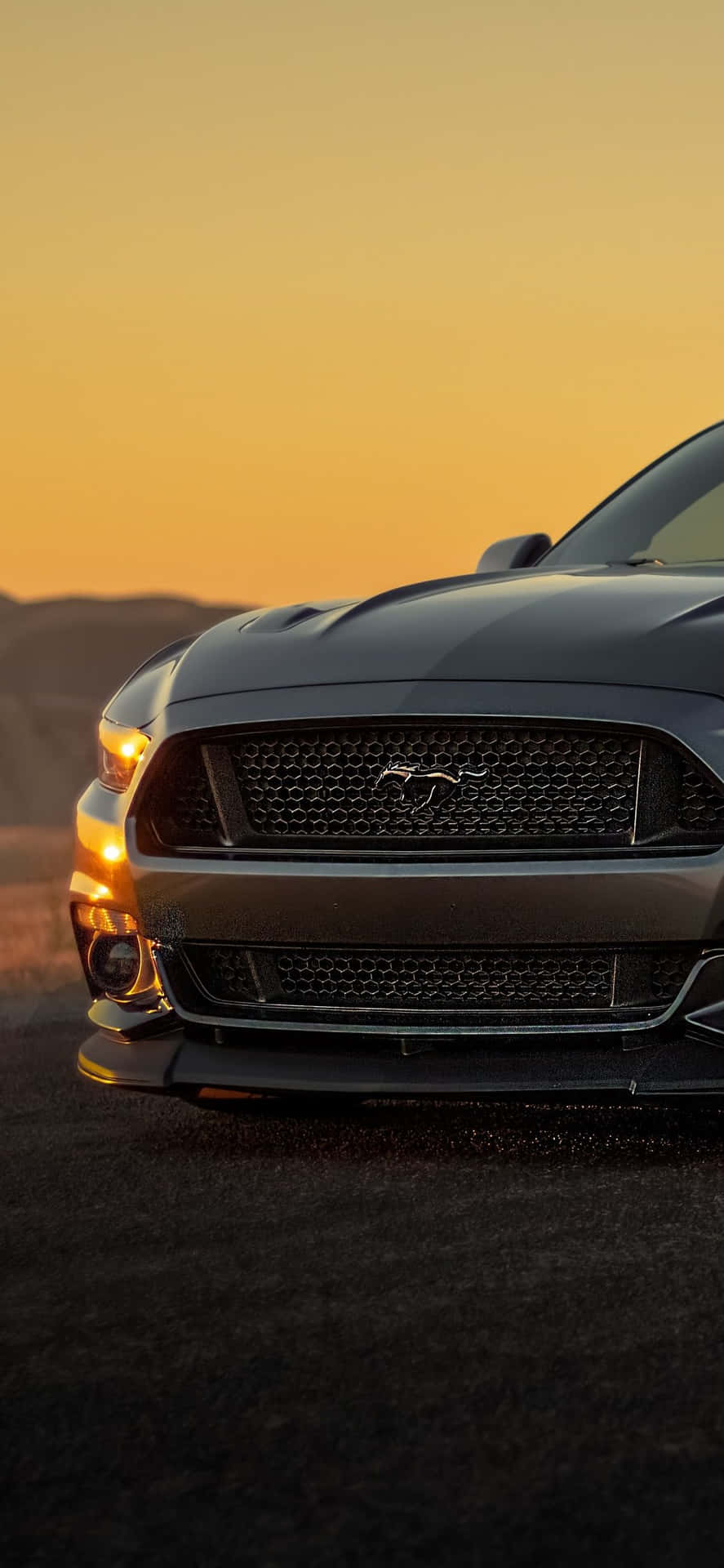 Holensie Sich Den Neuesten Ford Mustang Auf Ihr Handy Wallpaper