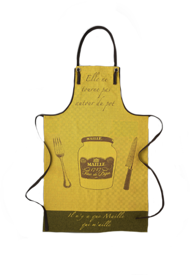 Mustard Brand Apron PNG