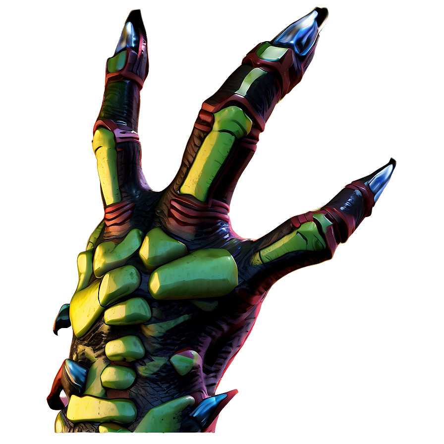 Mutant Claws Illustration Png Xtk PNG