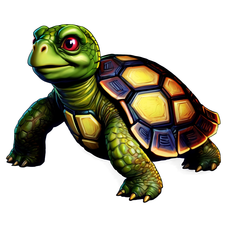 Mutant Turtle Comic Style Png 06242024 PNG