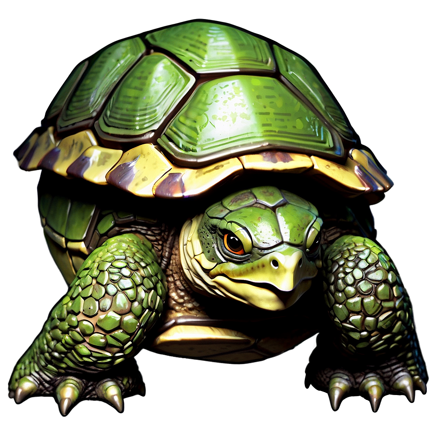 Mutant Turtle Comic Style Png 06242024 PNG