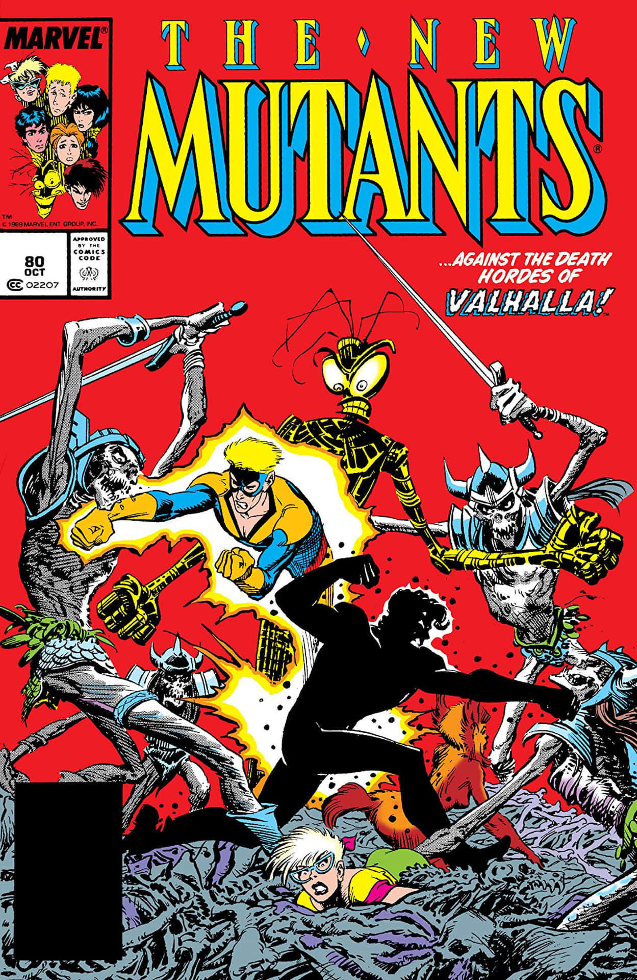 A thrilling group of mutants showcasing their incredible powers. Wallpaper