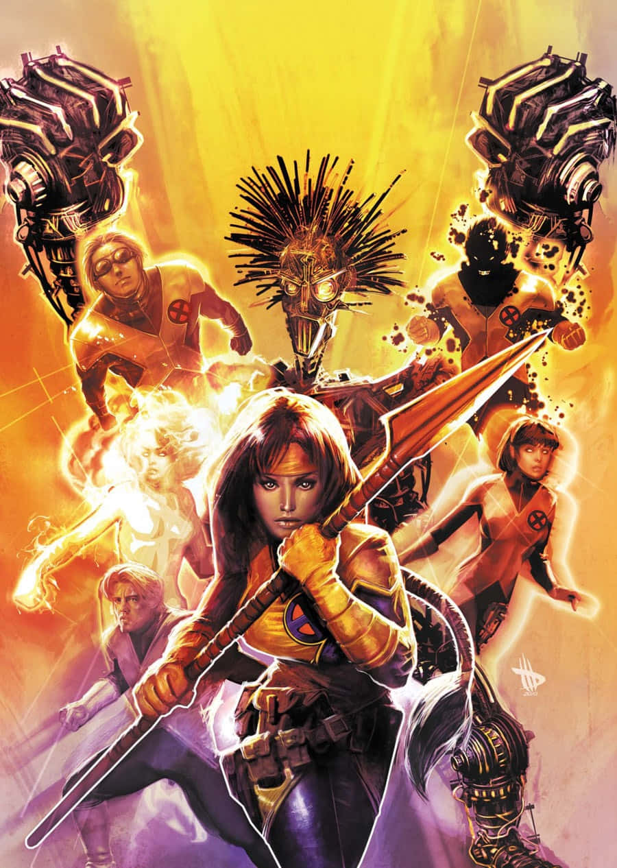 Epic Mutant Battle Scene Wallpaper