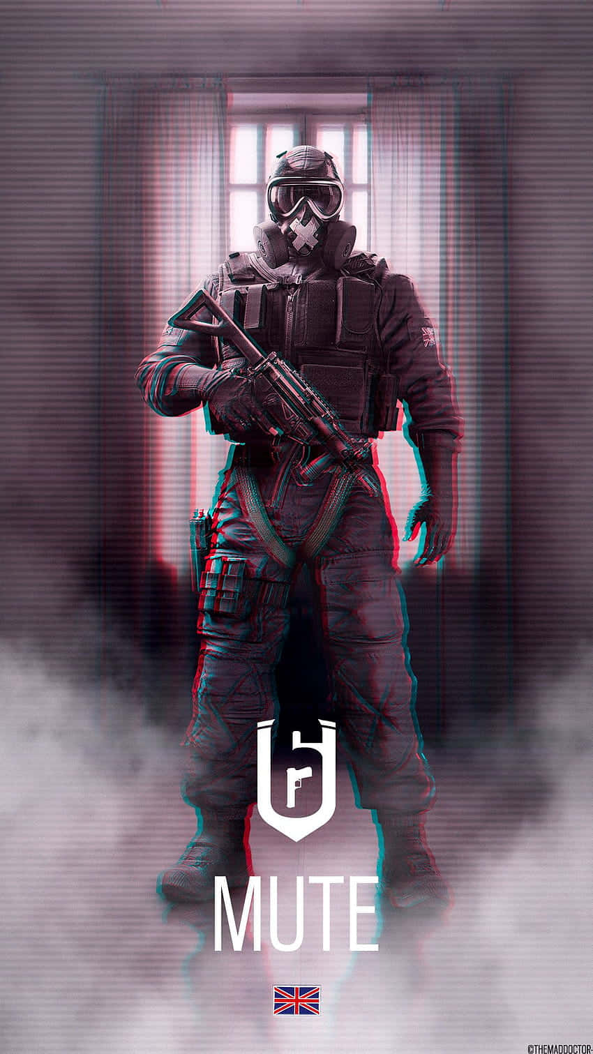 Mute Surrounded By Smoke [wallpaper] Wallpaper