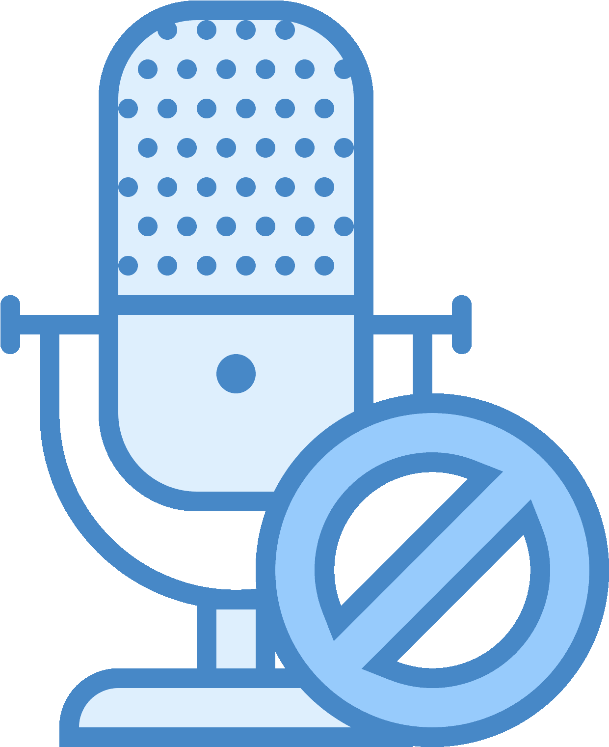 Muted Microphone Icon PNG