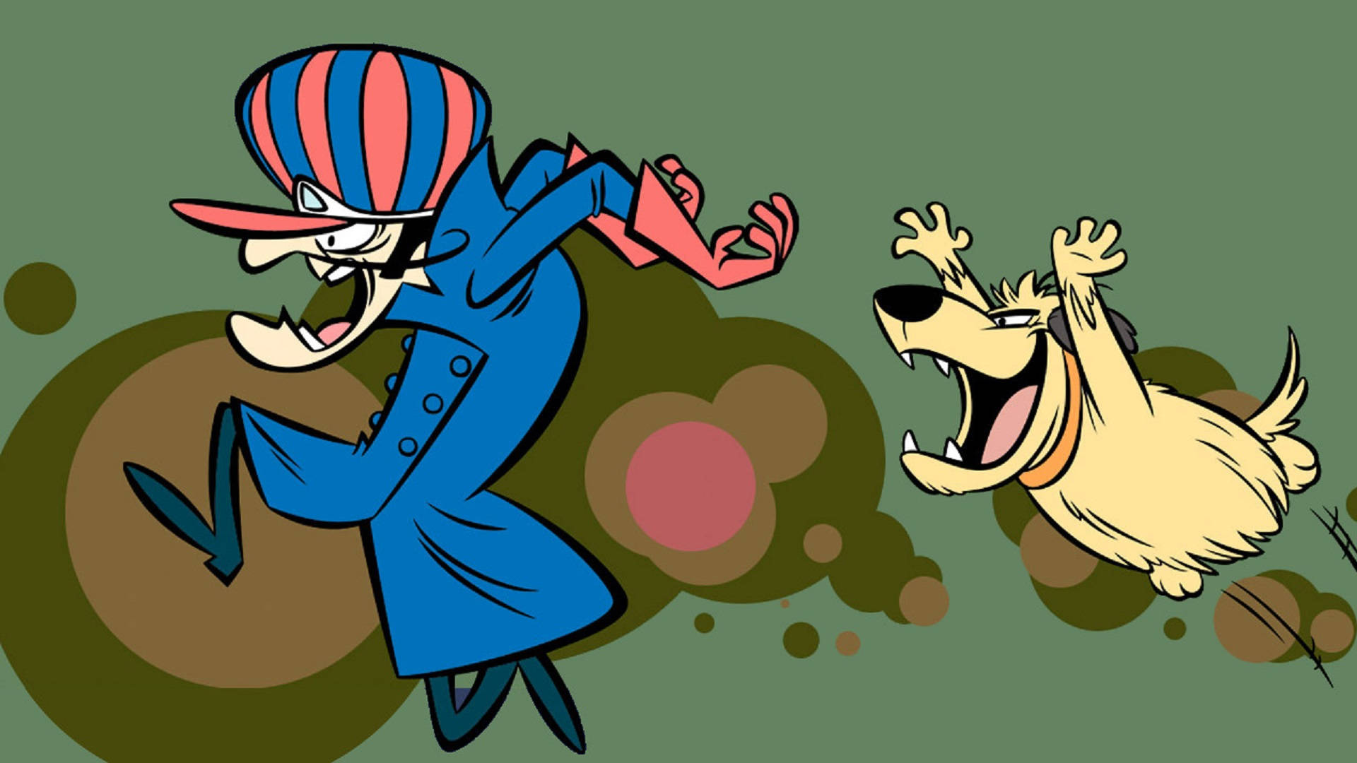 Muttley And Dastardly Vector Art Wallpaper
