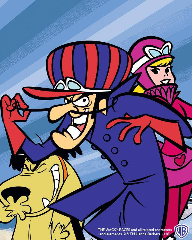 Muttley, Dastardly And Penelope Wallpaper